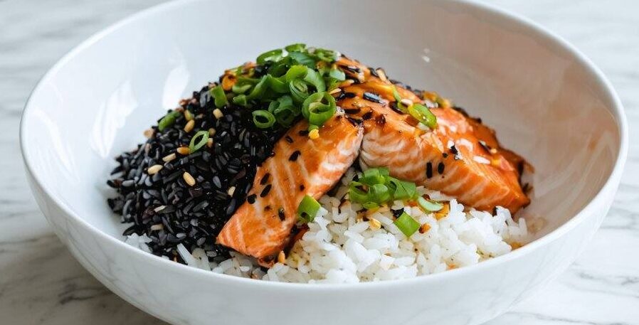 Salmon Rice Bowl