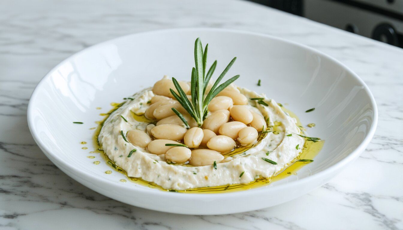 White Bean and Rosemary Spread - Chopped