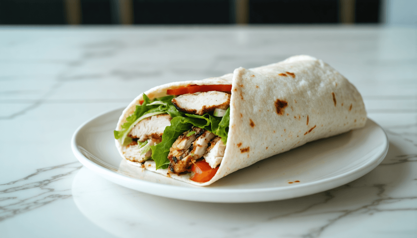 Chicken BLT Wraps - Chopped