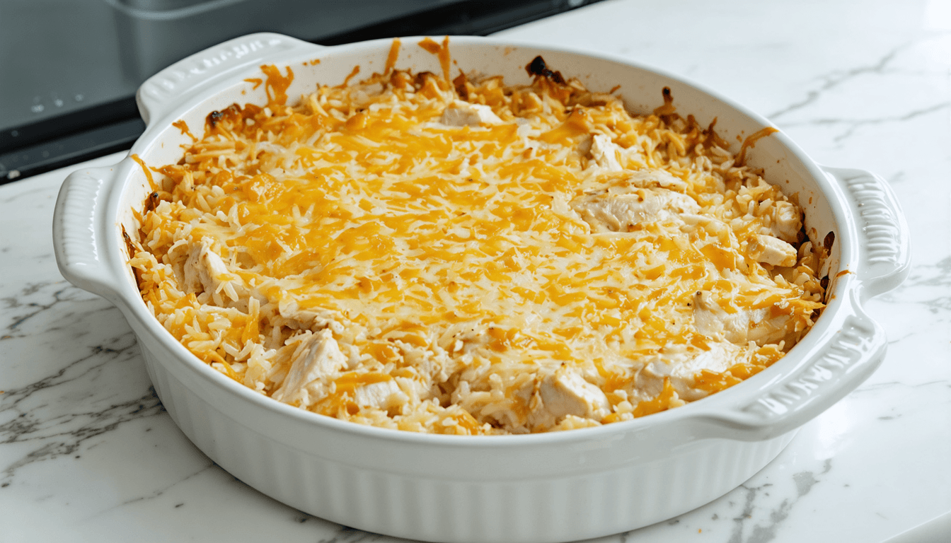 Chicken and Rice Casserole - Chopped