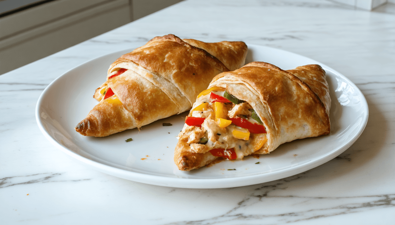 Chicken and Veggie Calzones - Chopped