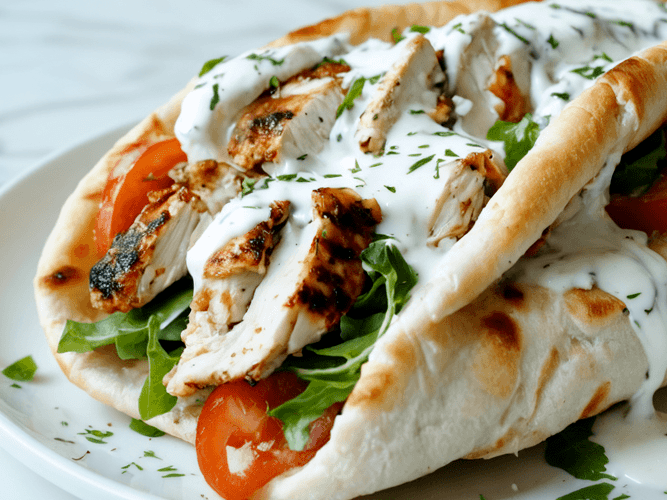 Fakeout-takeout recipes, including Greek chicken gyros