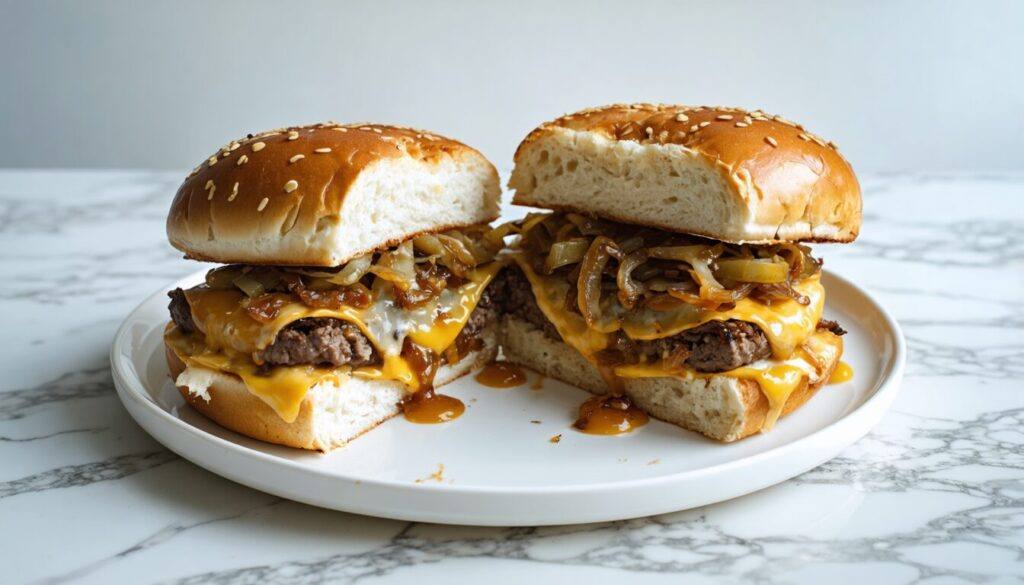 philly cheesesteak smash burger
